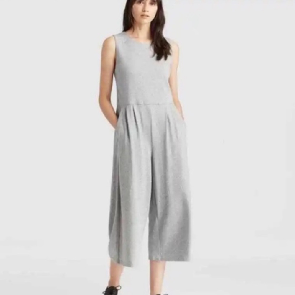 Eileen Fisher - Organ Knit Gray Moon Jumper. Size M